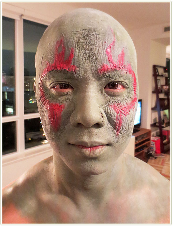 Steve as Drax