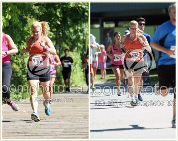 Toronto Island 10k – clocked my personal best for a 10k in 2014