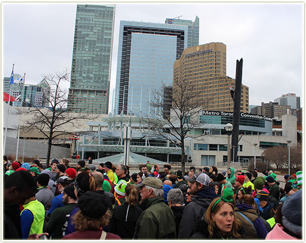 Achilles St. Patrick’s Day 5K 2015 starting zone