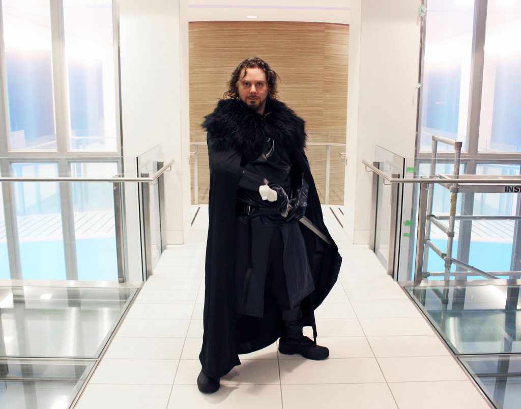 David as Jon Snow