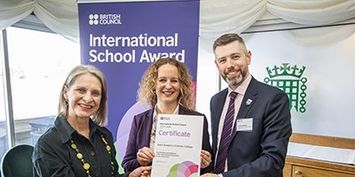 International Schools Award for St Gregory’s